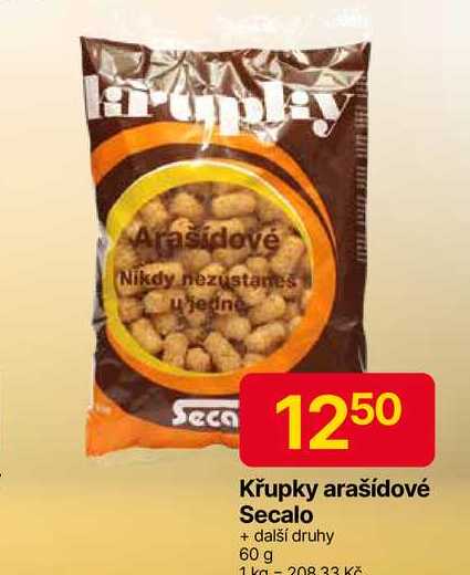 Secalo Křupky arašídové 60g