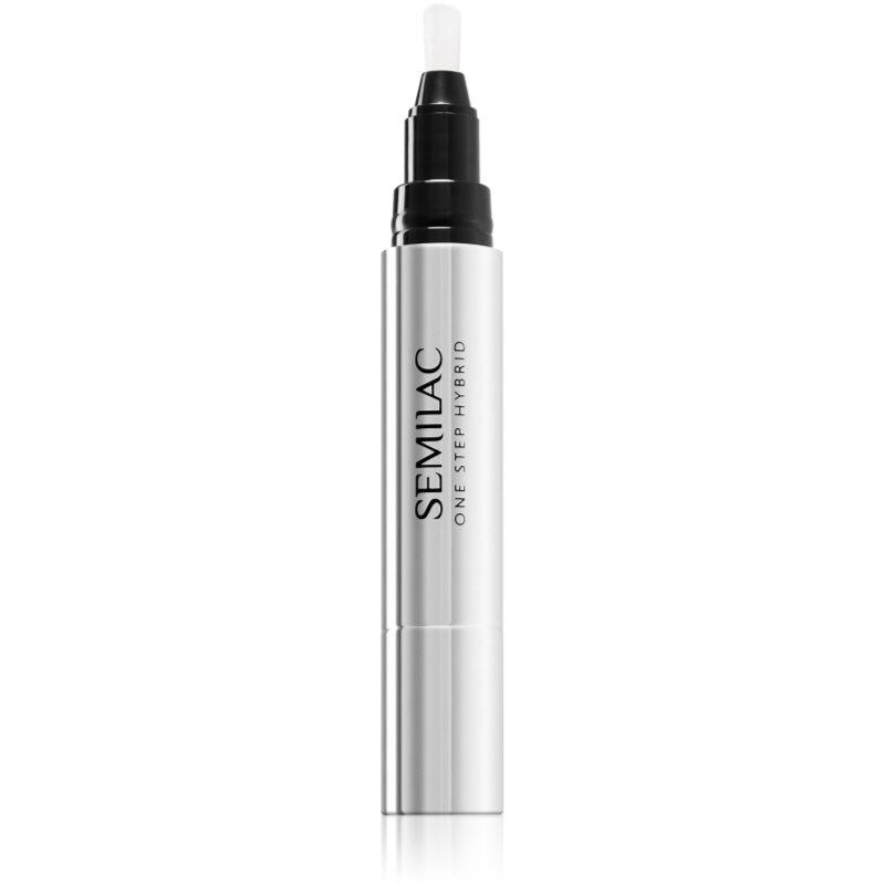 Semilac One Step Hybrid Marker gelový lak na nehty v aplikačním peru odstín S780 Plum Wine 3 ml