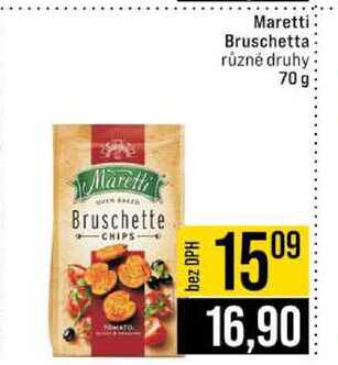 Maretti Bruschetta různé druhy 70g