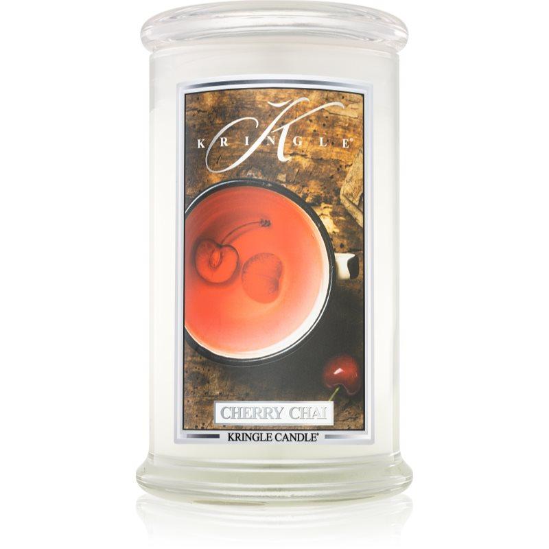 Kringle Candle Cherry Chai vonná svíčka 624 g