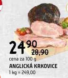 Anglická krkovice 100g