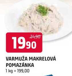 Varmuža makrelová pomazánka 100g