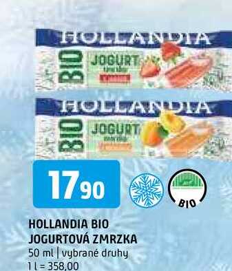 Hollandia Bio jogurtová zmrzka 50ml