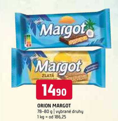 ORION Margot 78-80g, vybrané druhy