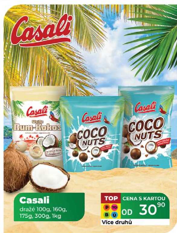 Casali dražé 100g, 160g, 175g, 300g,1kg  