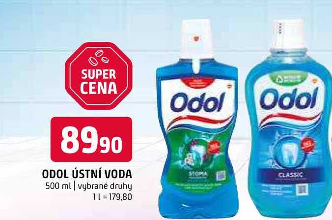 Odol ůstní voda 500 ml vybrané druhy 