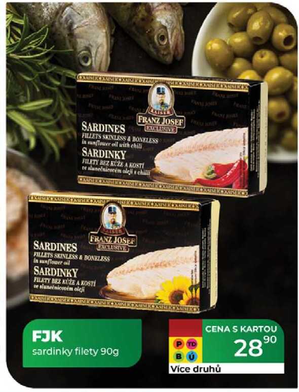 FJK sardinky filety 90g 