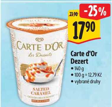 Carte d'Or Dezert, 140 g