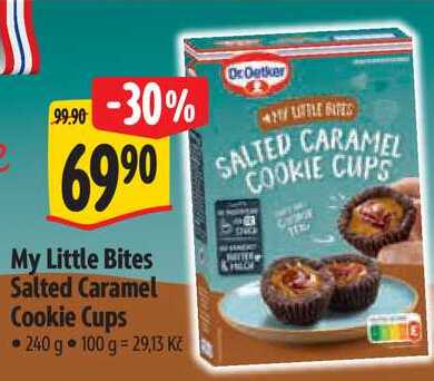 My Little Bites Salted Caramel Cookie Cups, 240 g 