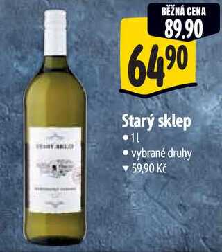Starý sklep, 1 l