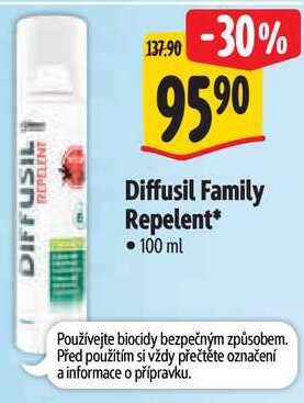 Diffusil Family Repelent, 100 ml