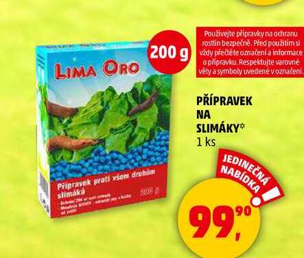 PŘÍPRAVEK NA SLIMÁKY, 1 ks  