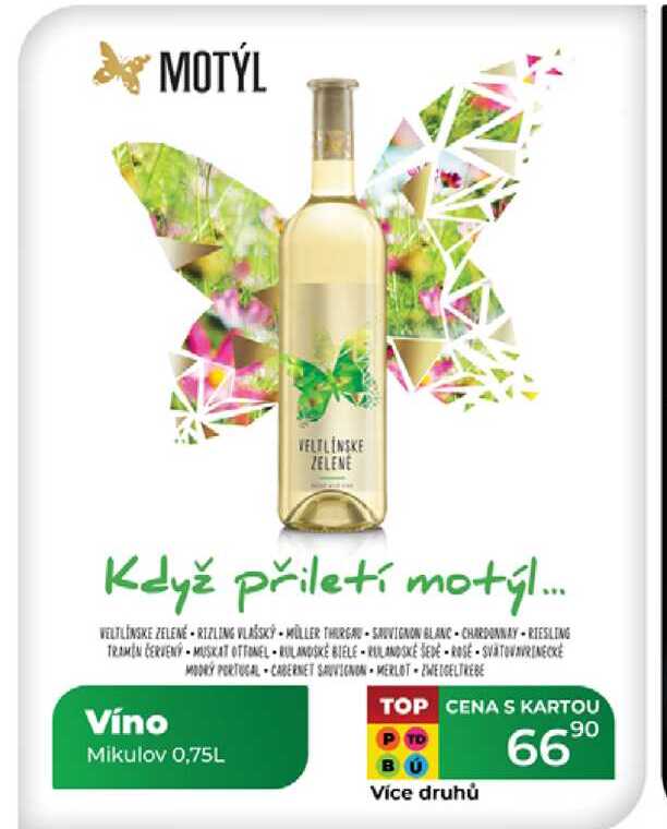 Víno Mikulov 0,75L 