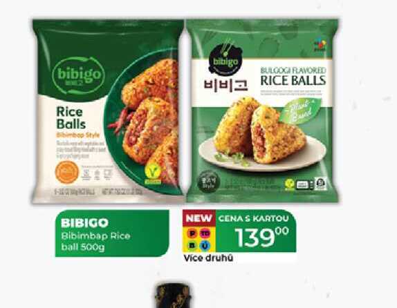 BIBIGO Bibimbap Rice ball 500g 