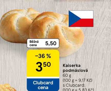 Kaiserka podmáslová, 60 g 