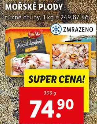 MOŘSKÉ PLODY, 300 g