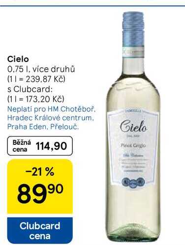 Cielo, 0.75 l