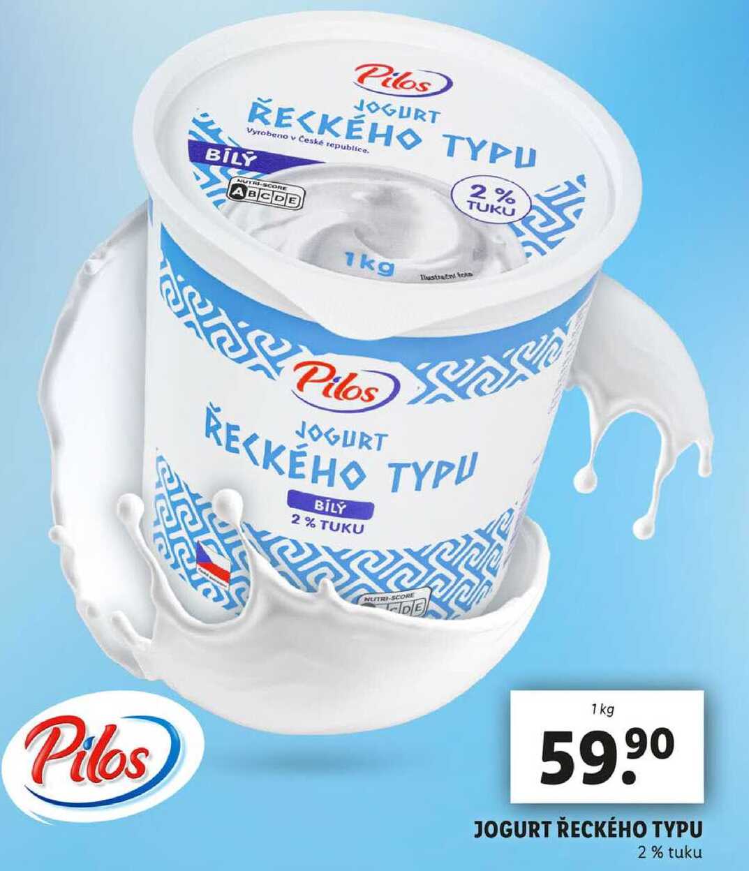 JOGURT ŘECKÉHO TYPU, 1 kg