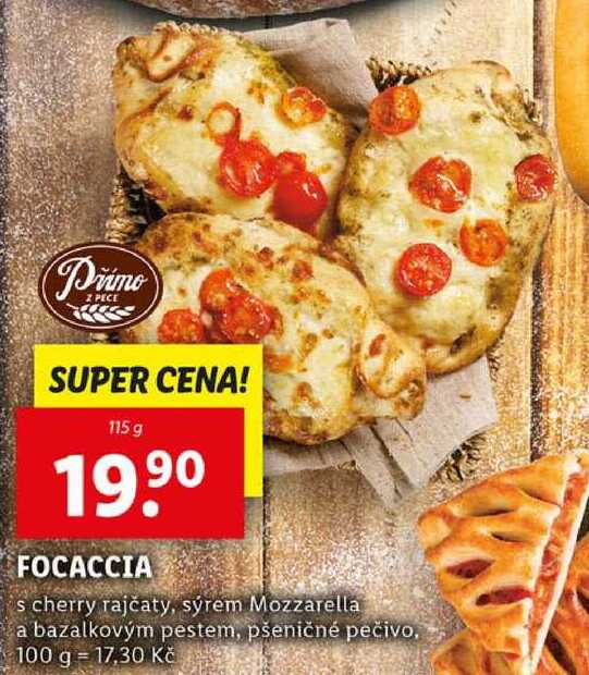 FOCACCIA, 115 g
