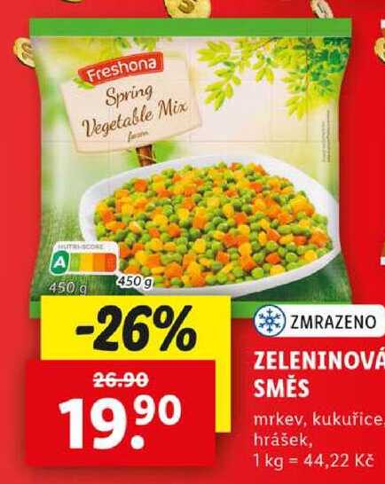 ZELENINOVÁ SMĚS, 450 g