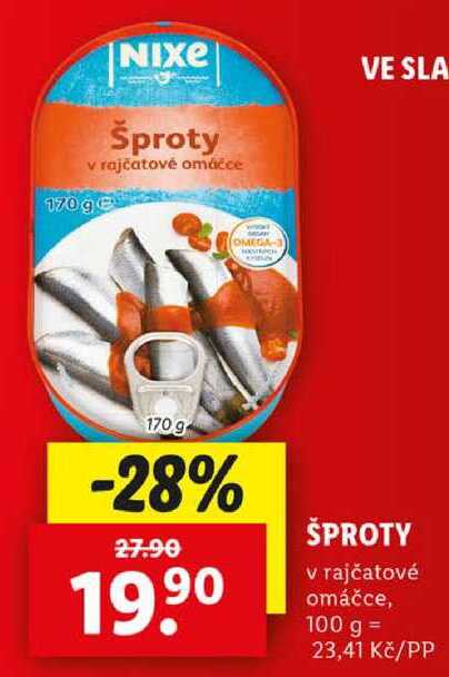 ŠPROTY, 170 g