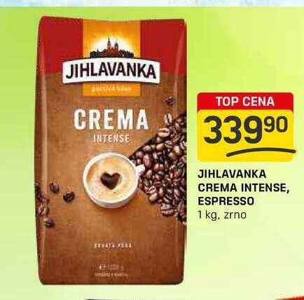 JIHLAVANKA CREMA INTENSE, ESPRESSO 1 kg