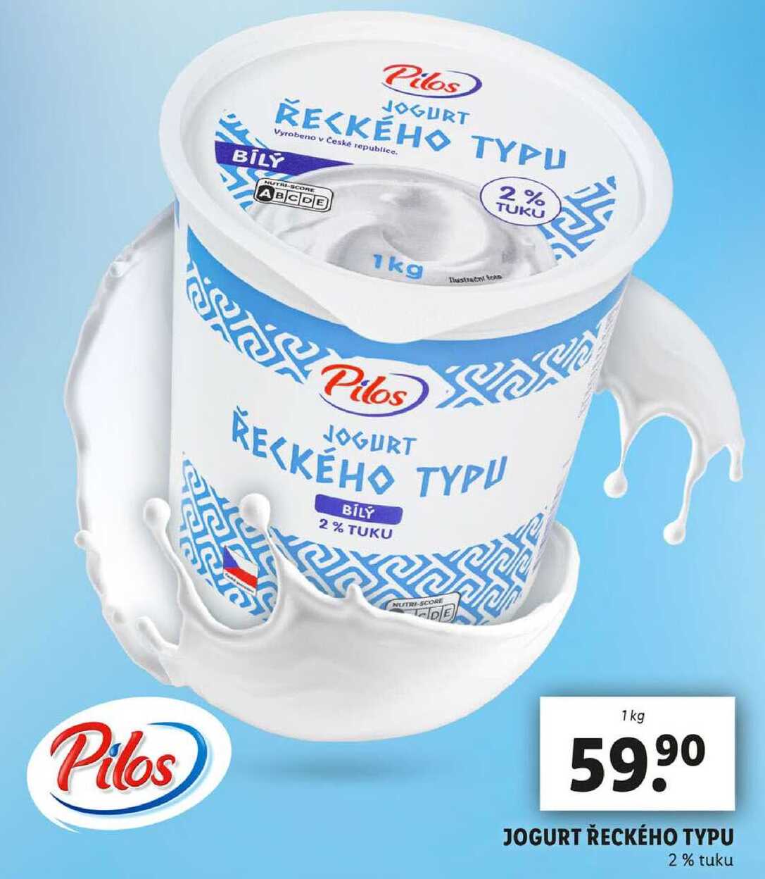 JOGURT ŘECKÉHO TYPU, 1 kg