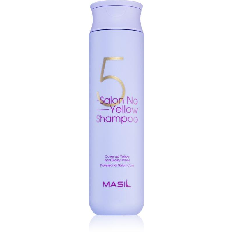 MASIL 5 Salon No Yellow fialový šampon neutralizující žluté tóny 300 ml