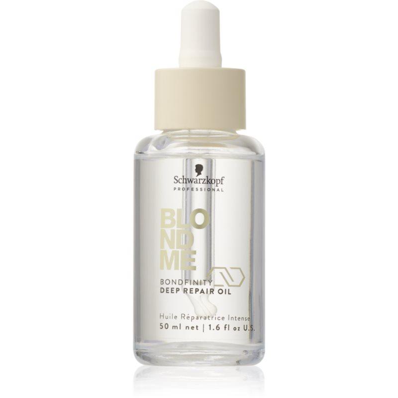 Schwarzkopf Professional Blondme Bondifity Deep Repair Oil výživný olej na vlasy 50 ml
