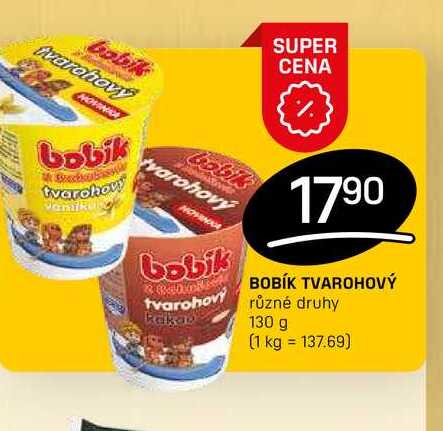 Bobík tvarohový 130g
