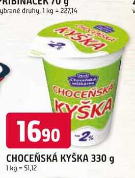 CHOCEŇSKÁ KYŠKA 330 g 