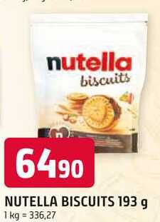NUTELLA BISCUITS 193 g