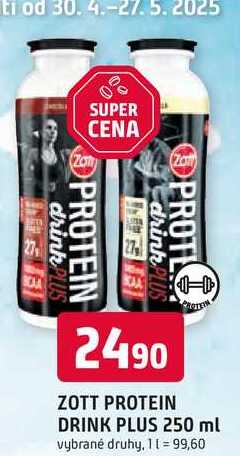 ZOTT PROTEIN DRINK PLUS 250 ml 