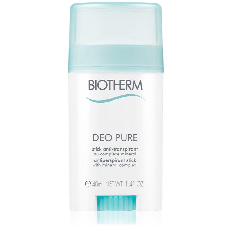 Biotherm Deo Pure Stick Anti-transpirant tuhý antiperspirant pro citlivou pokožku 40 ml