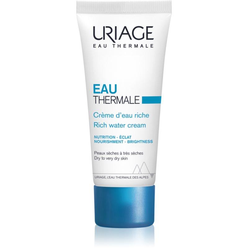 Uriage Eau Thermale Rich Water Cream výživný a hydratační krém pro suchou až velmi suchou pleť 40 ml