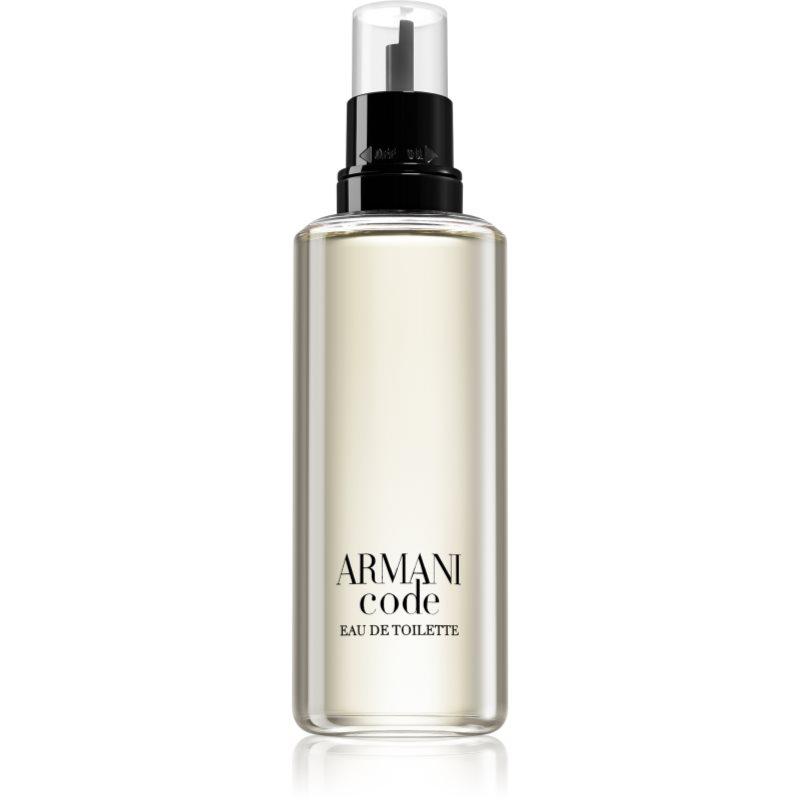 Armani Code toaletní voda náhradní náplň pro muže 150 ml