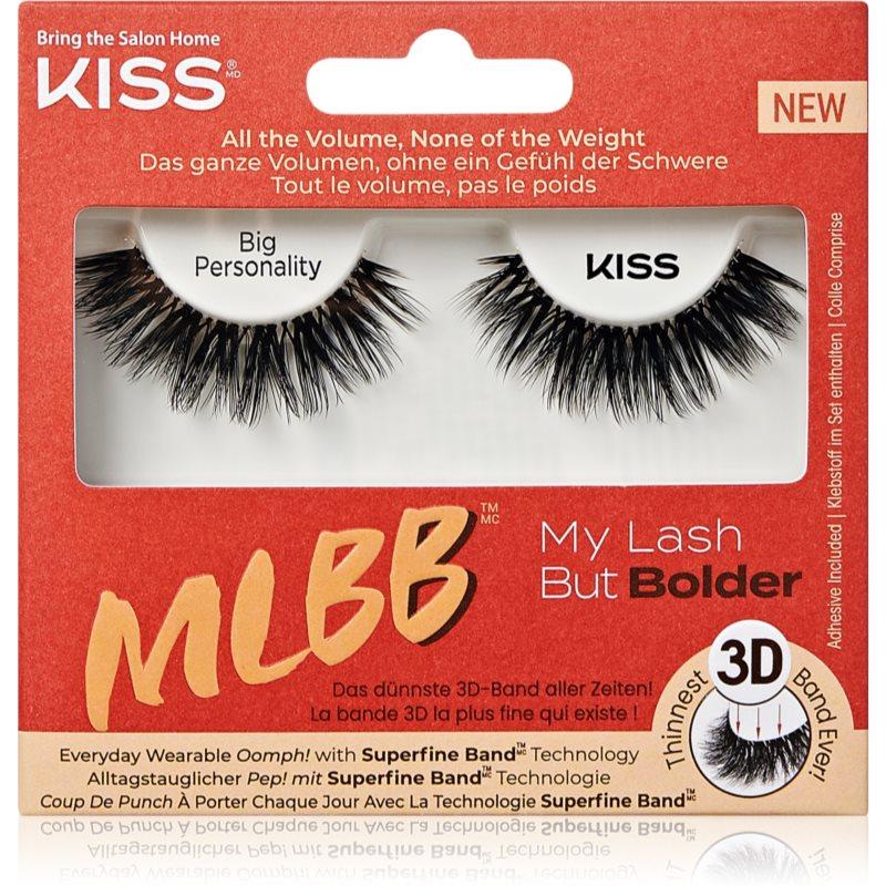 KISS My Lash But Bolder umělé řasy Big Personality 1 pár