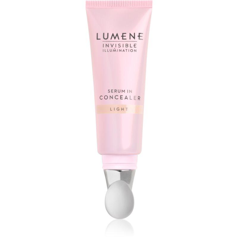Lumene Invisible Illumination Serum in Concealer oční korektor s hydratačním účinkem více odstínů Light 10 ml