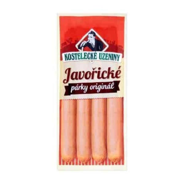 Kostelecké Uzeniny Javořické párky original