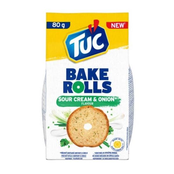 Tuc Bake Rolls přích Smetana a Cibule