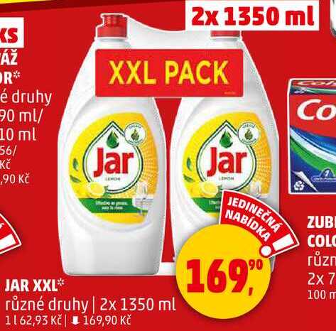 JAR XXL, 2x 1350 ml 