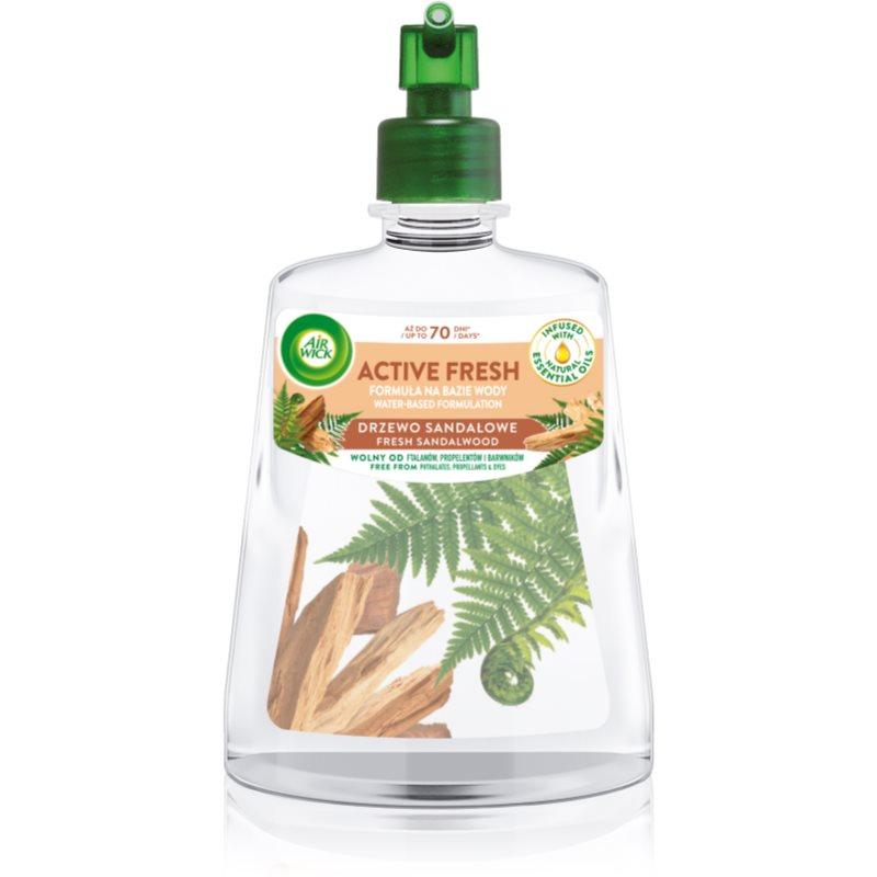 Air Wick Active Fresh Fresh Sandalwood osvěžovač vzduchu náhradní náplň 228 ml