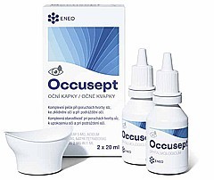 Occusept oční kapky 2× 20 ml