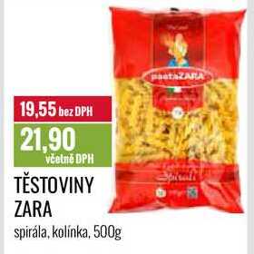 TĚSTOVINY ZARA 500g