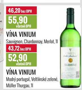 VÍNA VINIUM 1l