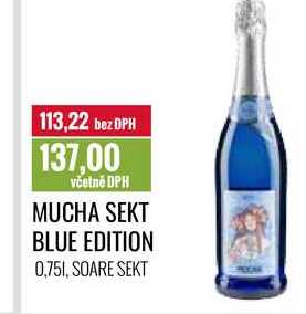 MUCHA SEKT BLUE EDITION 0,75l
