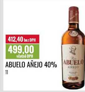 ABUELO AÑEJO 40% 1l