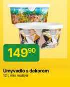 Umyvadlo s dekorem 12 mix motiv 