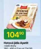 Hotová jídla Apetit
