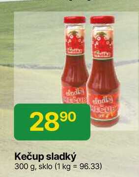 Hruška Kečup sladký 300 g, sklo 